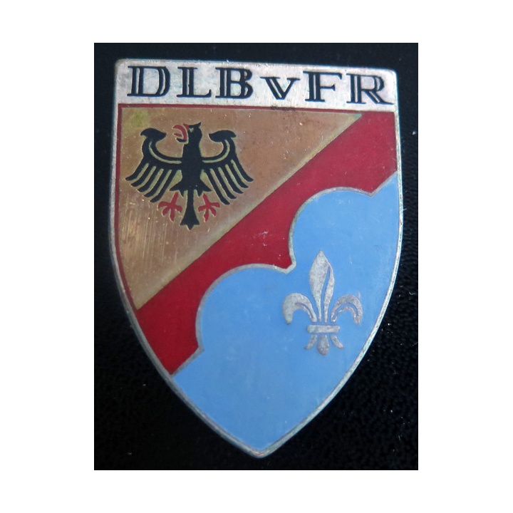 DLB v FR : insigne fraco allemand de la division DLB v FR