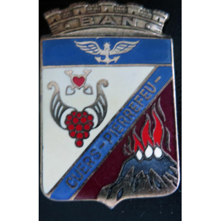 BAN : insigne de la Base aéronavale de Cuers-Pierrefeu Drago Paris