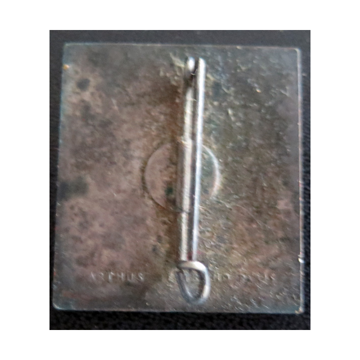 RICHELIEU : insigne du bâtiment de ligne Richelieu de fabrication Arthus Bertrand en émail