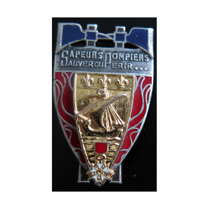 POMPIERS : insigne des sapeurs pompiers de Paris Drago Paris