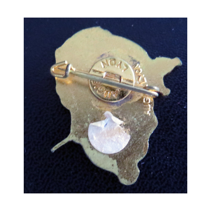 Escorteur rapide Le Béarnais de fabrication Augis Lyon en émail