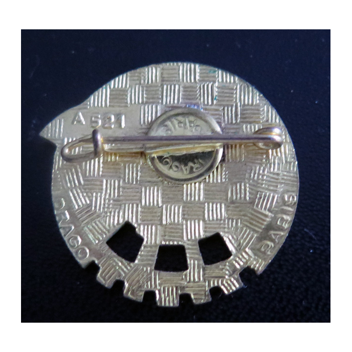 BAR : insigne métallique de la base aérienne de Rochefort de fabrication Drago A. 521 en émail