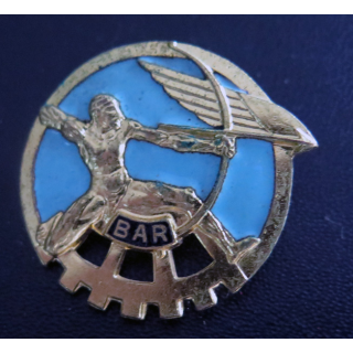 BAR : insigne métallique de la base aérienne de Rochefort de fabrication Drago A. 521 en émail