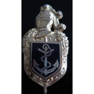 Insigne de la gendarmerie maritime Arthus Bertrand Louis Del écu AB G. 2375