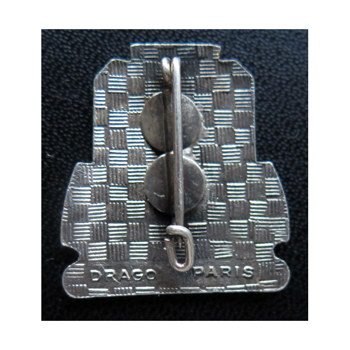 BEAUTEMPS BEAUPRE : insigne du bateau hydrographe Beautemps Beaupré Drago en ém