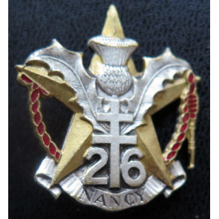 26° régiment d'infanterie Drago H. 279 chardon