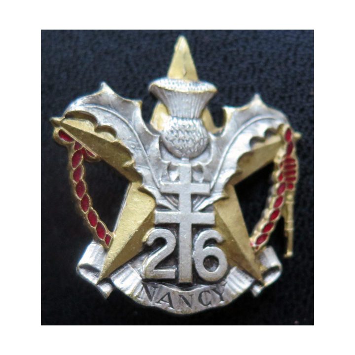 26° régiment d'infanterie Drago H. 279 chardon