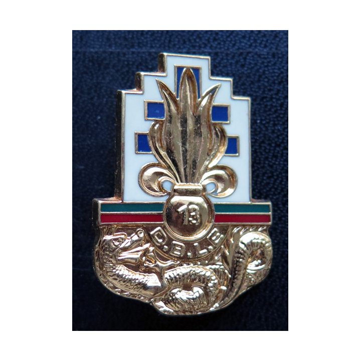 13° DBLE : 13° demi brigade de la légion étrangère Balme H. 119 vert sur rouge