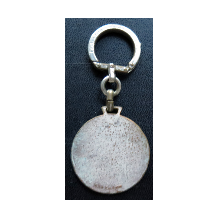 CIN QUERQUEVILLE : Porte clefs du centre d'instruction naval de Querqueville FIA en émail avec éclats