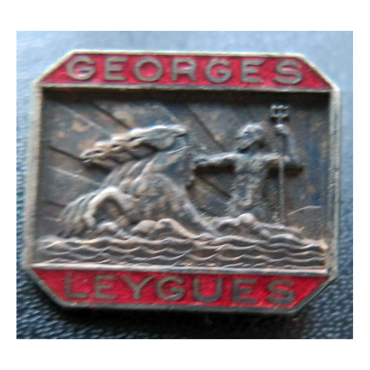 GEORGES LEYGUES : Croiseur Georges Leygues fabrication Courtois en émail