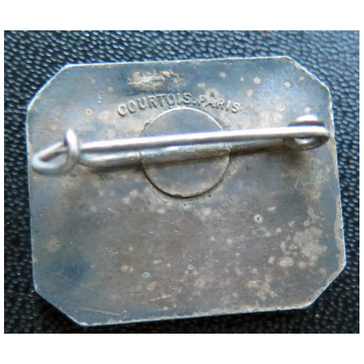 GEORGES LEYGUES : Croiseur Georges Leygues fabrication Courtois en émail