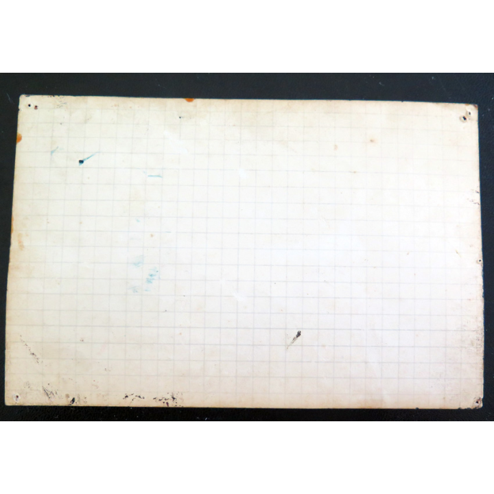 IMAGE PIEUSE : carte peinte à la main sur le Christ en croix