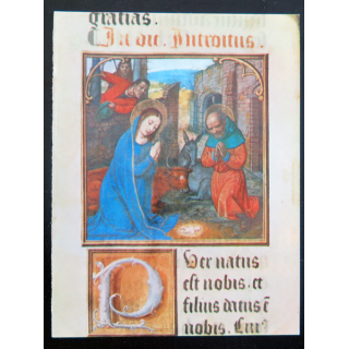 IMAGE PIEUSE : carte de Noël 10 x 13,3 cm