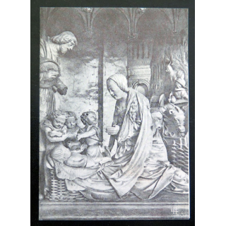 IMAGE PIEUSE : carte souvenir 1973  Prière à Notre Dame de Chartres