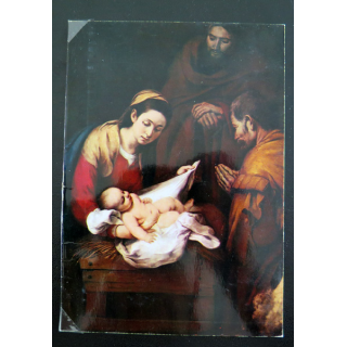 IMAGE PIEUSE : carte de Prière et Vie Toulouse  l'adoration des Mages de Murillo