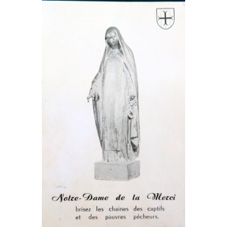 IMAGE PIEUSE : carte Notre Dame de la Merci