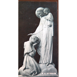 IMAGE PIEUSE : carte Un pressant appel de la Reine du Ciel