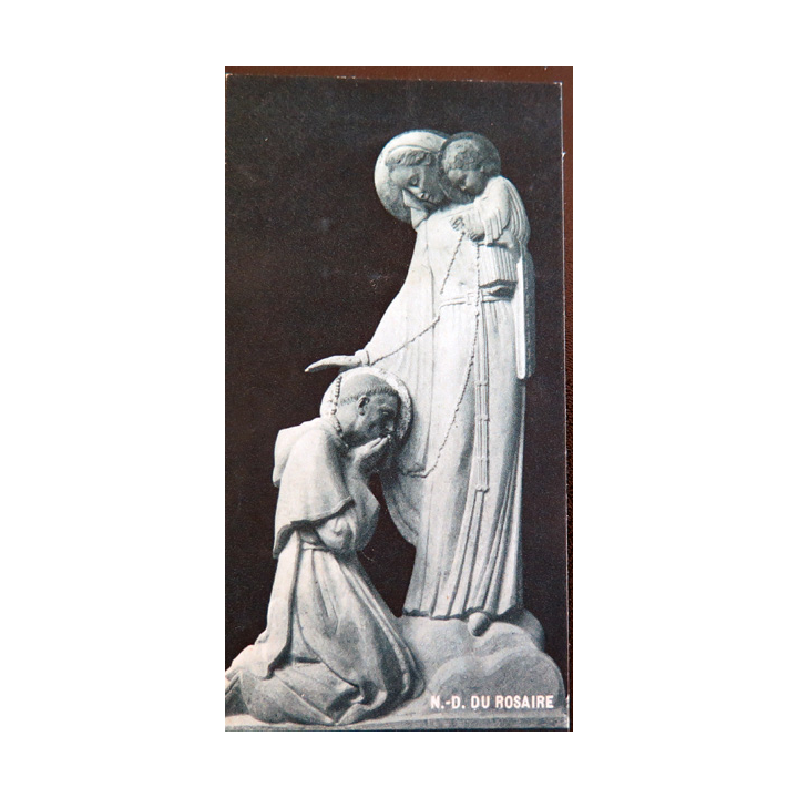 IMAGE PIEUSE : carte Un pressant appel de la Reine du Ciel