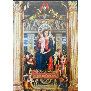 IMAGE PIEUSE : carte calendrier 1973 association de Sainte Rita