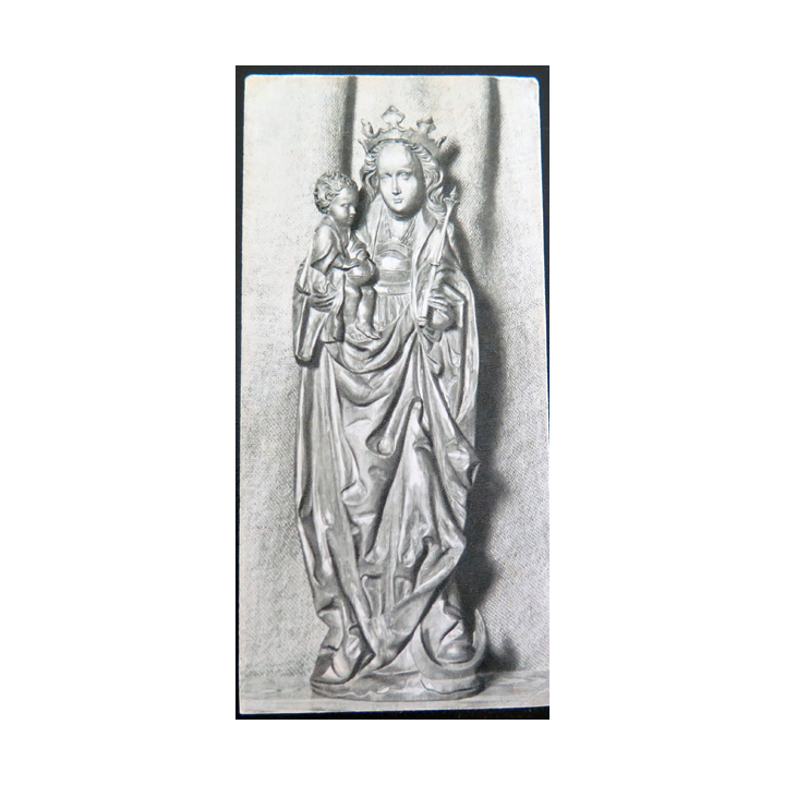 IMAGE PIEUSE : carte d'Ordination du prêtre Philippe Aubert 1965