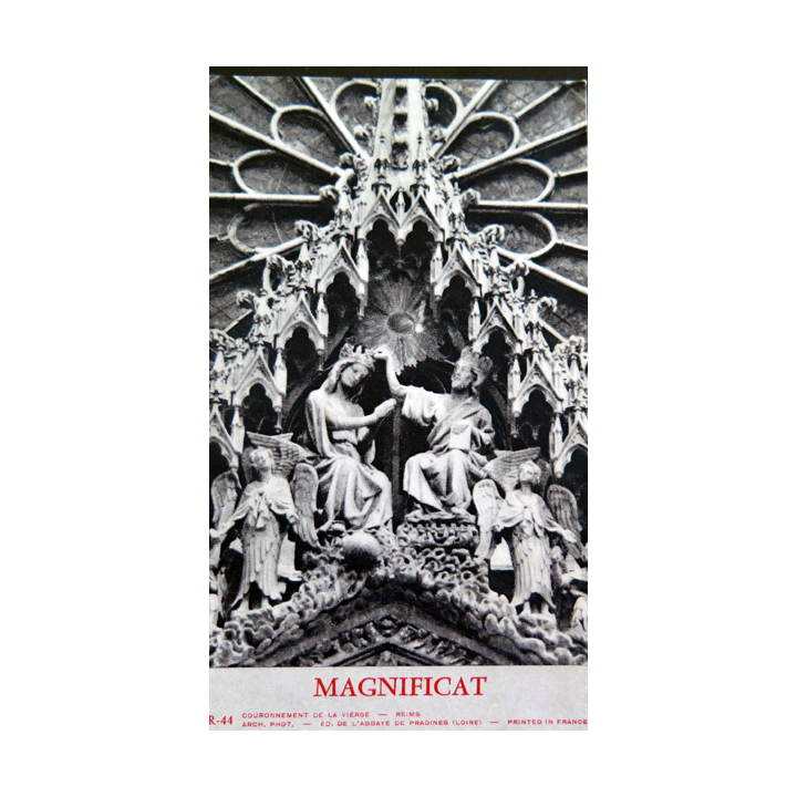IMAGE PIEUSE : carte Magnificat