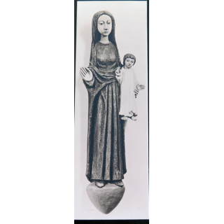 copie de IMAGE PIEUSE : Image de la Vierge et de l'Enfant Jésus 5 x 14,8 cm