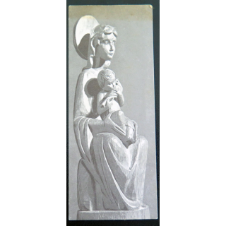 IMAGE PIEUSE : image de la journée nationale JEC JECF 5,5 x 14 cm