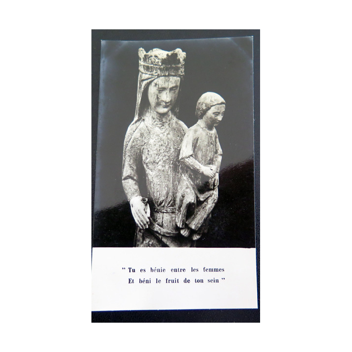 IMAGE PIEUSE : image de la Vierge Portant l'Enfant  7 x 12 cm