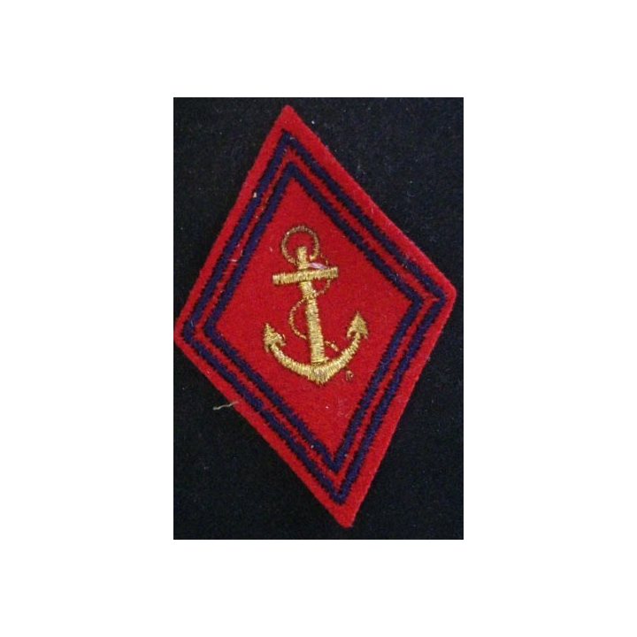 LOSANGE DE BRAS MODÈLE 45 : RAMA ARTILLERIE DE MARINE CADRE