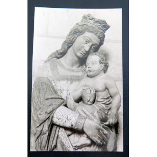 IMAGE PIEUSE : image de Notre Dame de Maurienval Abbaye Saint Paul Wisques 7 x 11,3 cm