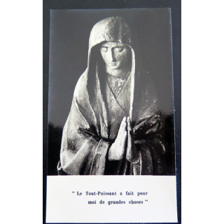IMAGE PIEUSE : image de la Vierge  7 x 12 cm