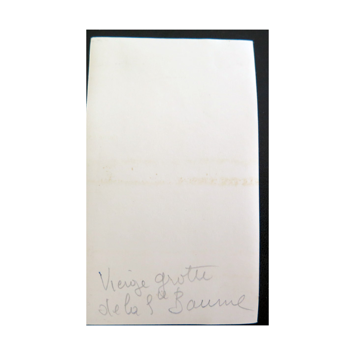 IMAGE PIEUSE : Image de la Vierge de la Sainte Baume  6,9 x 12 cm