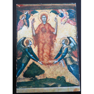 IMAGE PIEUSE : Carte postale Sainte Madeleine et les Anges Abbaye d'Hautecombe