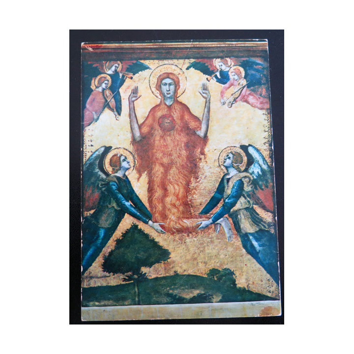 IMAGE PIEUSE : Carte postale Sainte Madeleine et les Anges Abbaye d'Hautecombe