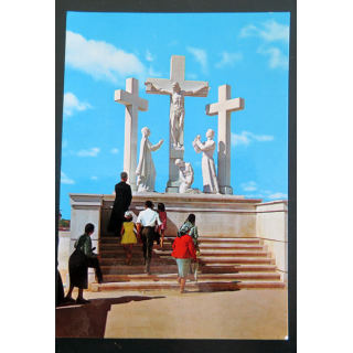 IMAGE PIEUSE : Carte postale du Calvaire de Fatima au Portugal