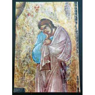 copie de IMAGE PIEUSE : Carte Apôtre Jean 13° siècle 10,2 x 15 cm