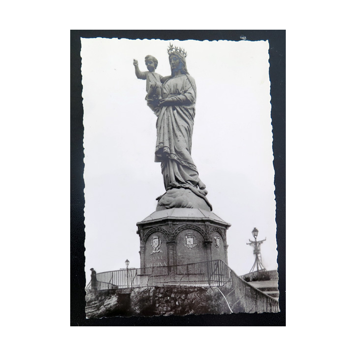 IMAGE PIEUSE : Carte postale de la Statue colossale de Notre Dame de France Le Puy
