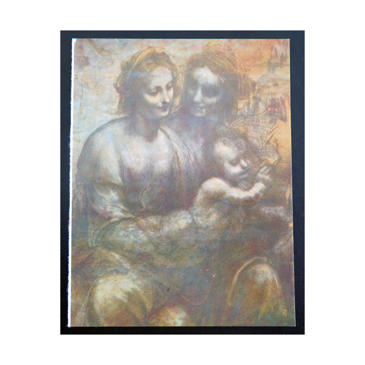 IMAGE PIEUSE : Carte postale de la Vierge et l'enfant 10 x 17,2 cm