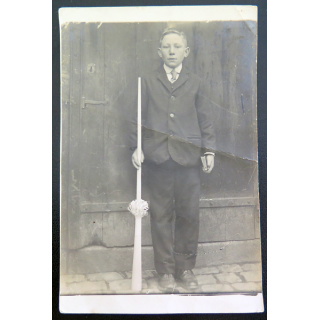 IMAGE PIEUSE : Carte postale de première communion