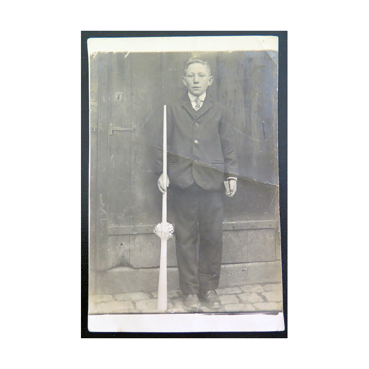 IMAGE PIEUSE : Carte postale de première communion