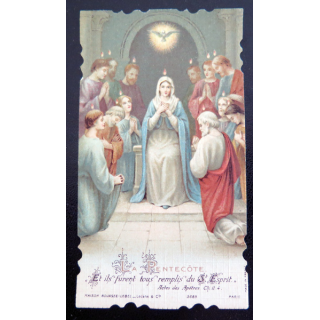 IMAGE PIEUSE : carte de confirmation 1932 6 x 11 cm