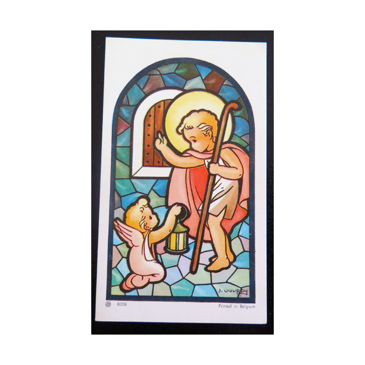 IMAGE PIEUSE : Image pieuse de la sainte Enfance 6,5 x 11 cm