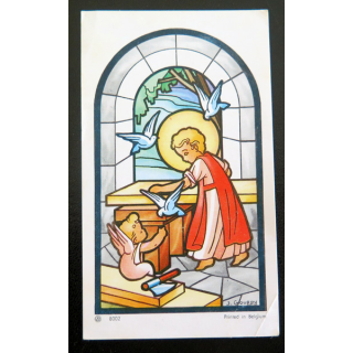 IMAGE PIEUSE : Image pieuse de la sainte Enfance 6,5 x 11 cm