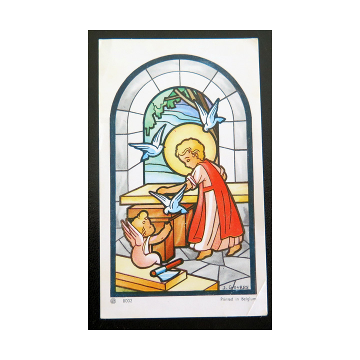 IMAGE PIEUSE : Image pieuse de la sainte Enfance 6,5 x 11 cm