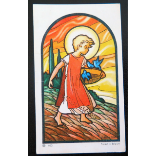 IMAGE PIEUSE : Image pieuse de la sainte Enfance 6,5 x 11 cm