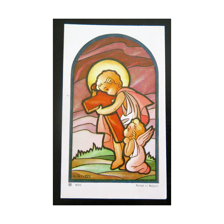 IMAGE PIEUSE : Image pieuse de la sainte Enfance 6,5 x 11 cm