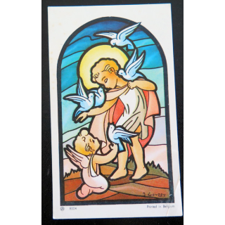 IMAGE PIEUSE : Image pieuse de la sainte Enfance 6,5 x 11 cm