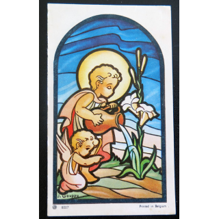 IMAGE PIEUSE : Image pieuse de la sainte Enfance 6,5 x 11 cm