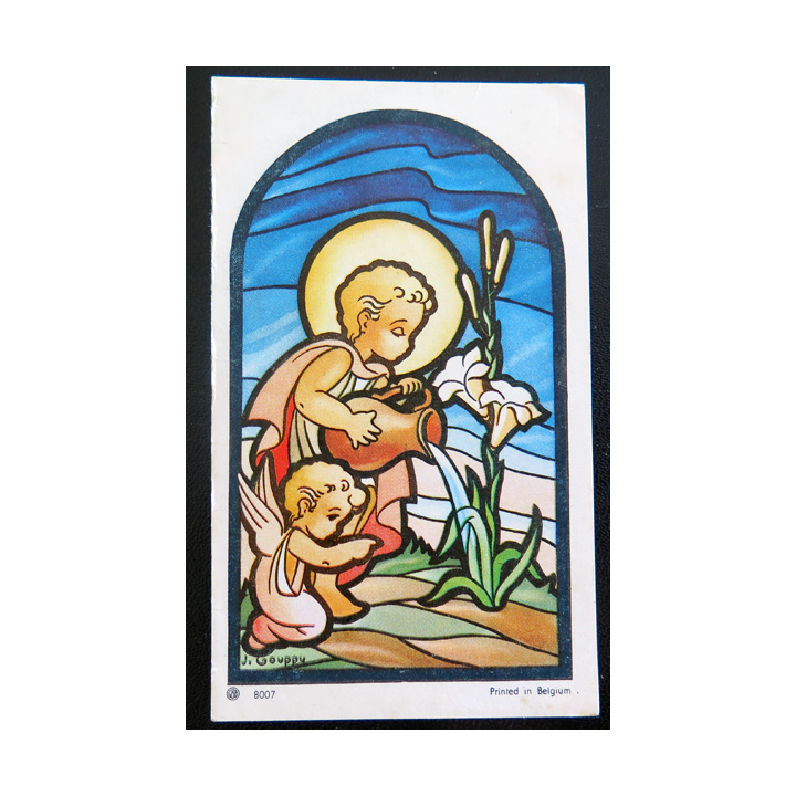 IMAGE PIEUSE : Image pieuse de la sainte Enfance 6,5 x 11 cm