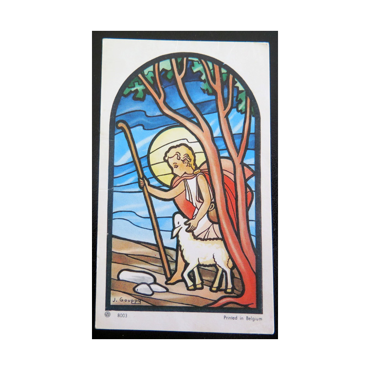 IMAGE PIEUSE : Image pieuse de la sainte Enfance 6,5 x 11 cm